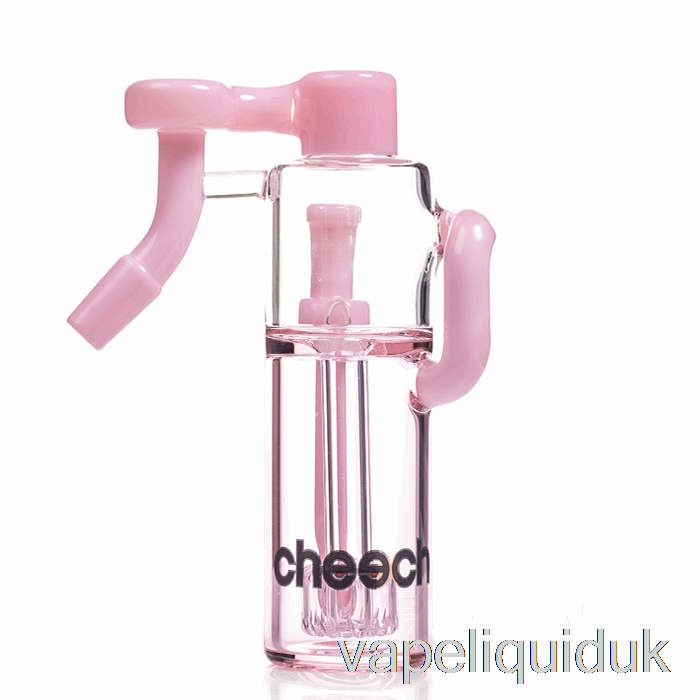 Cheech Glass 14mm Recycle Your Ash Catcher Pink Vape Juice